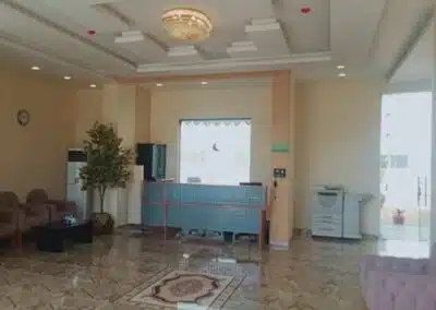 الاستقبال
